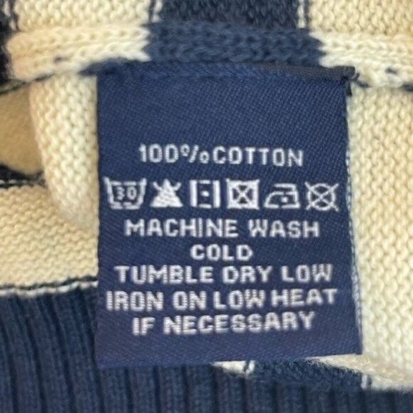 Toobydoo Long Sleeve Elbow Patch Striped Kids Sweater size 12 - Picture 6 of 6